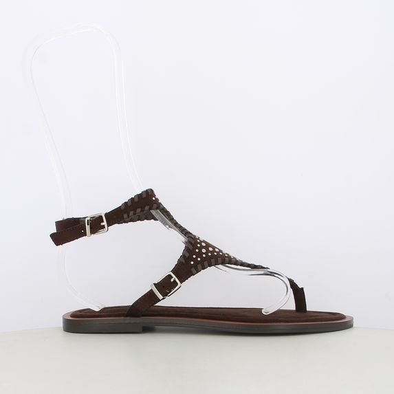 Sandali da donna con borchie