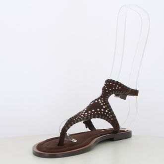 Sandali da donna con borchie