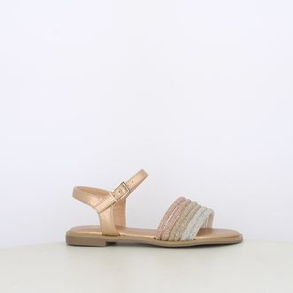 Sandali da bambina con strass