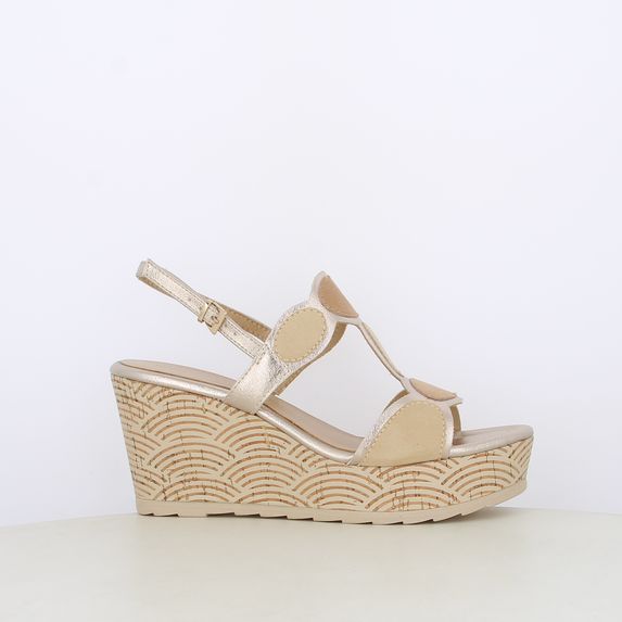 Sandali da donna con zeppa