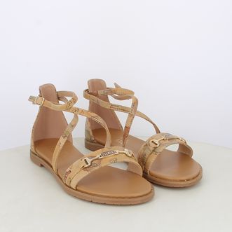 Sandali da donna con dettagli geo classic