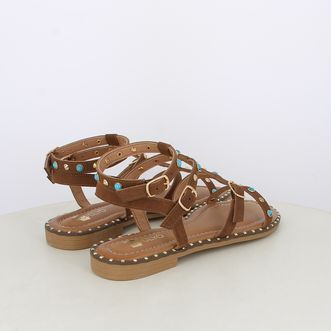 Sandali da donna con borchie