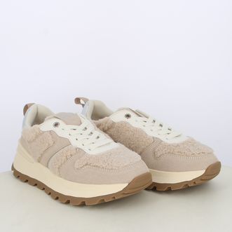 Sneakers da donna con dettaglio pelliccia