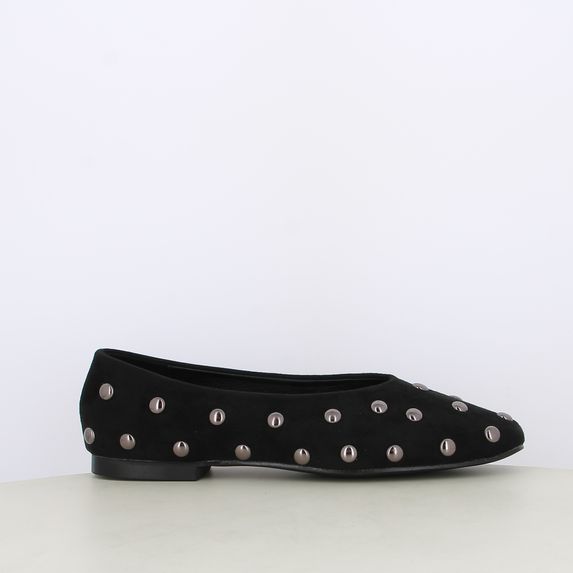 Ballerine da donna con borchie
