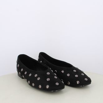 Ballerine da donna con borchie
