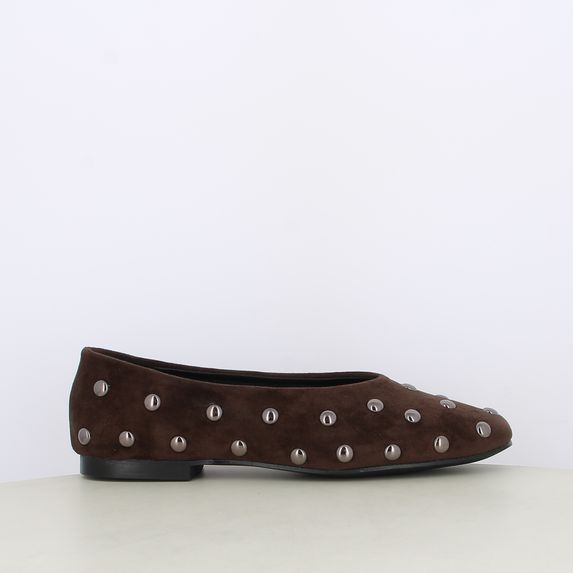 Ballerine da donna con borchie