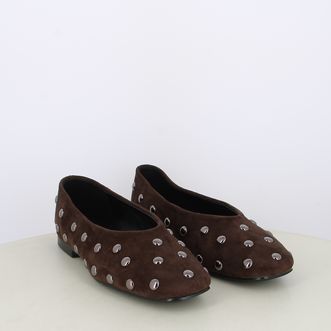Ballerine da donna con borchie