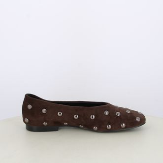 Ballerine da donna con borchie