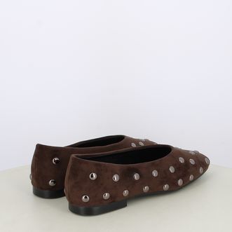 Ballerine da donna con borchie