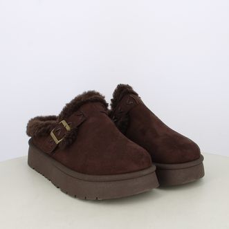 Sabot da donna con pelliccia