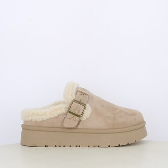 Sabot da donna con pelliccia