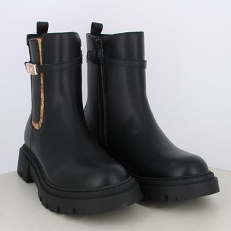 Stivaletti da donna con elastico dettaglio geo classic